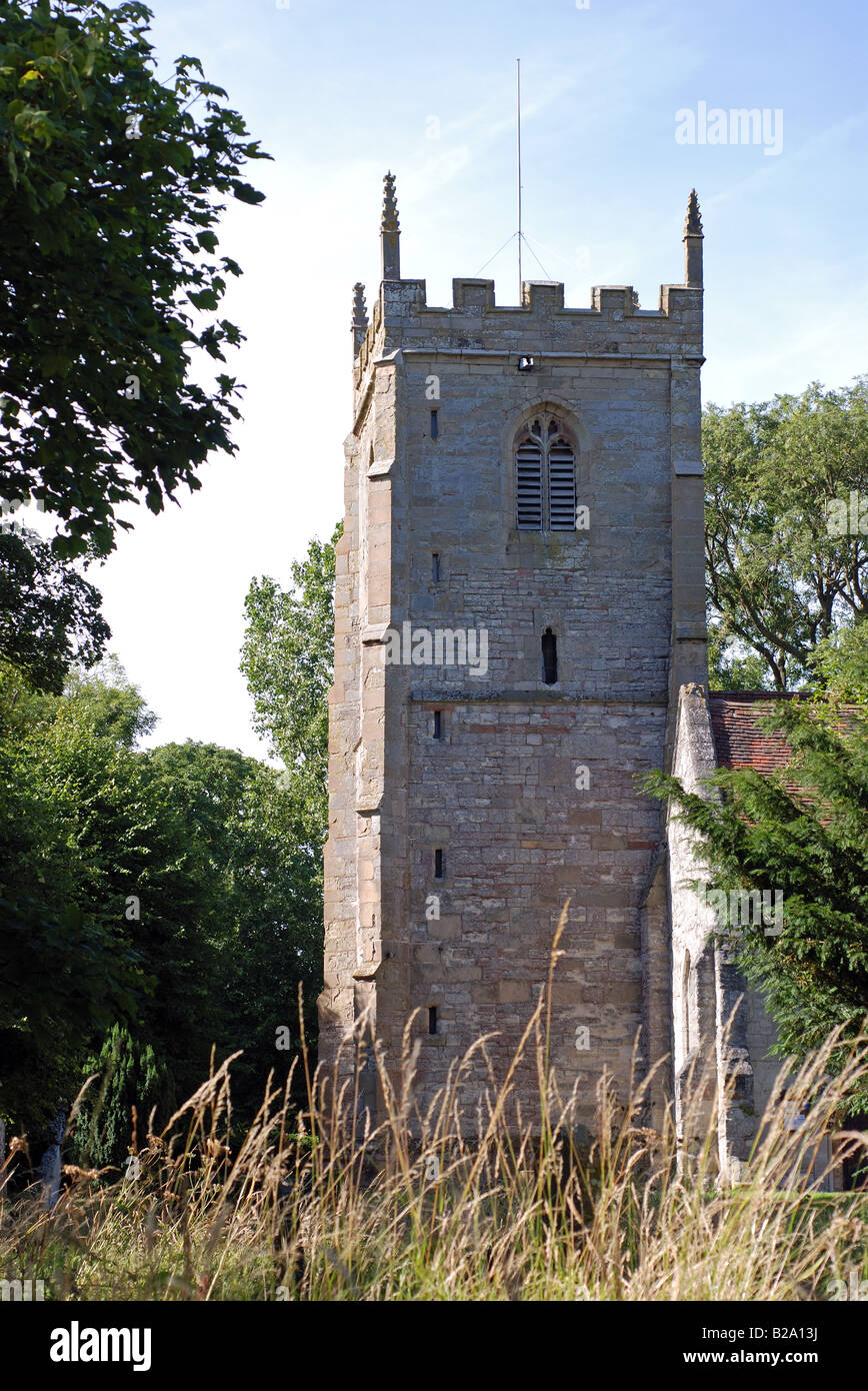 St. Mary`s Parish Church, Studley, Warwickshire, England, UK Stock